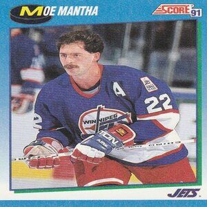 Moe Mantha - 1991 Score '91 Hockey Card